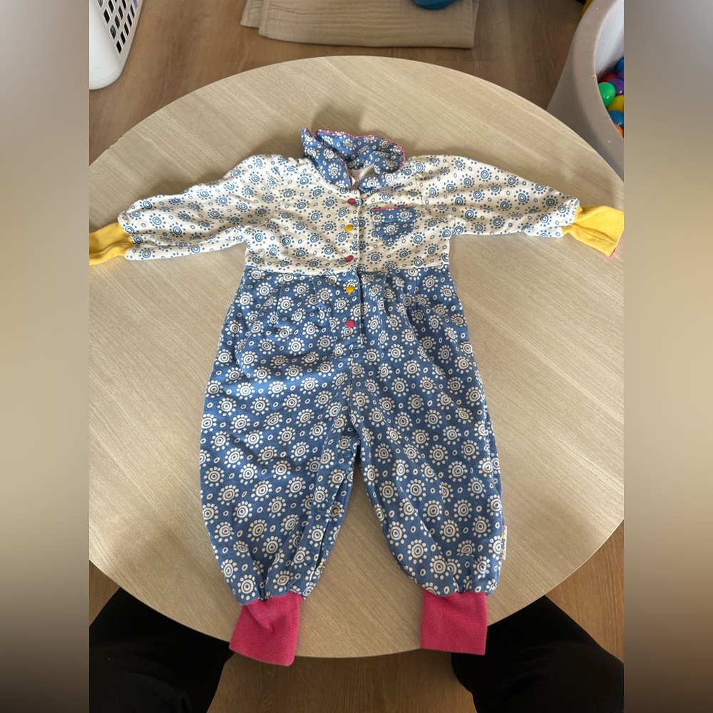 Gymboree Blue and White Baby Outfit